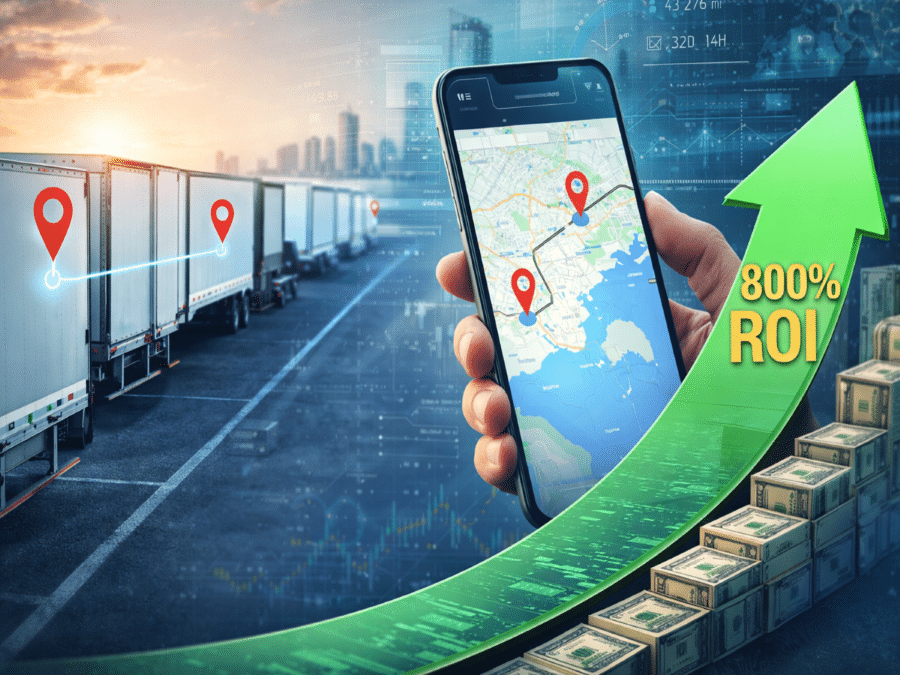 Trailer Tracking Can Yield an 800% ROI – Really!